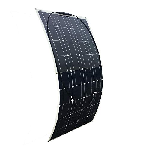 XINPUGUANG 200W kit de Panel Solar 2pcs 100w módulo monocristalino flexible 20A controlador para automóvil, embarcaciones, marina, autocaravana, caravanas, batería de 12v (Blanco) XINPUGUANG 200W kit de Panel Solar 2pcs 100w módulo monocristalino flexible 20A controlador para automóvil, embarcaciones, marina, autocaravana, caravanas, batería de 12v (Blanco)
