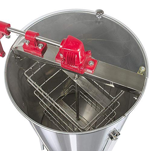 XINXI-YW Conveniente 2 Marcos de Acero Inoxidable Miel Extractor de Acero Inoxidable 304 Honey Extractor Apicultura Máquina de Extracción de Miel Decorativo XINXI-YW Conveniente 2 Marcos de Acero Inoxidable Miel Extractor de Acero Inoxidable 304 Honey Extractor Apicultura Máquina de Extracción de Miel Decorativo