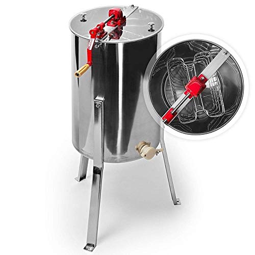 XINXI-YW Conveniente 2 Marcos de Acero Inoxidable Miel Extractor de Acero Inoxidable 304 Honey Extractor Apicultura Máquina de Extracción de Miel Decorativo XINXI-YW Conveniente 2 Marcos de Acero Inoxidable Miel Extractor de Acero Inoxidable 304 Honey Extractor Apicultura Máquina de Extracción de Miel Decorativo
