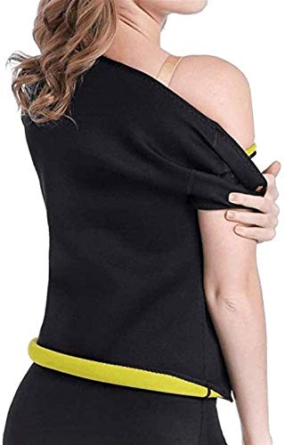 XiuLi Fitness Tank Top Mujer Adelgazante y Adelgazante Efecto Sauna - Corpiño Slim Fit para una Silueta Vientre Plano en Neopreno - para la Actividad física y Todos los días