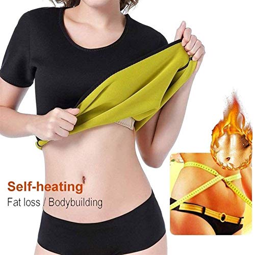 XiuLi Fitness Tank Top Mujer Adelgazante y Adelgazante Efecto Sauna - Corpiño Slim Fit para una Silueta Vientre Plano en Neopreno - para la Actividad física y Todos los días