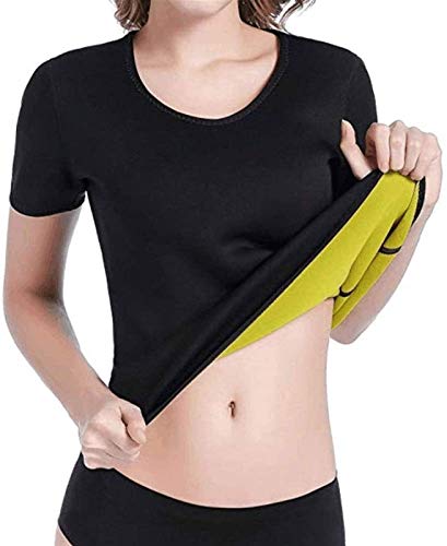 XiuLi Fitness Tank Top Mujer Adelgazante y Adelgazante Efecto Sauna - Corpiño Slim Fit para una Silueta Vientre Plano en Neopreno - para la Actividad física y Todos los días