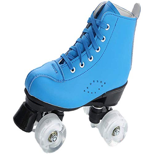 XIYEE Patines De Ruedas, Superiores Patines De Ruedas De 4 Ruedas Patines De Ruedas Brillantes para Niñas, Ideales para Principiantes Y Aquellos Que Quieren Aprender A Patinar Fácilmente