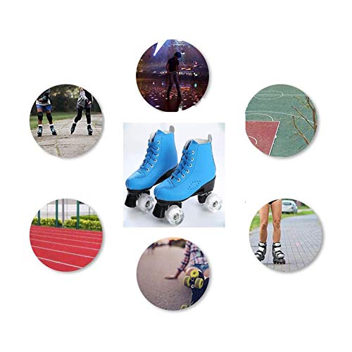 XIYEE Patines De Ruedas, Superiores Patines De Ruedas De 4 Ruedas Patines De Ruedas Brillantes para Niñas, Ideales para Principiantes Y Aquellos Que Quieren Aprender A Patinar Fácilmente