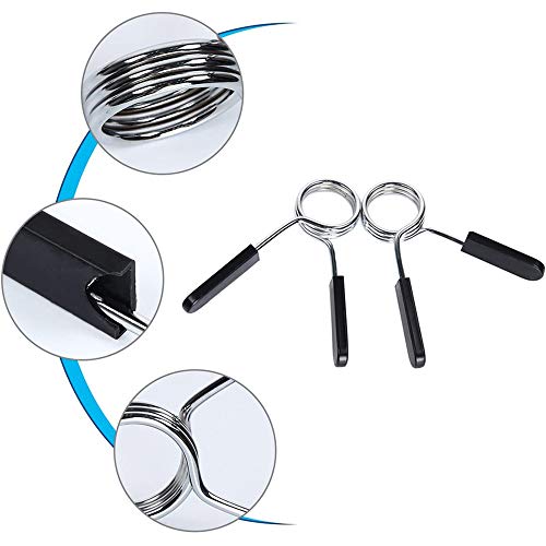 Xkfgcm 4 Piezas Collares de Clip de Resorte Abrazaderas de Barra de 1 Pulgada Collares de Resorte Abrazaderas Collares de Bloqueo de Resorte con Barra Ordinaria Mancuernas para Levantamiento de Pesas Xkfgcm 4 Piezas Collares de Clip de Resorte Abrazaderas de Barra de 1 Pulgada Collares de Resorte Abrazaderas Collares de Bloqueo de Resorte con Barra Ordinaria Mancuernas para Levantamiento de Pesas