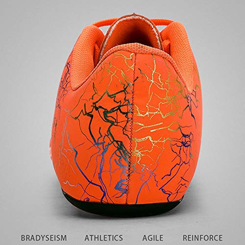 X/L Zapatillas de Atletismo Spikes Hombre Mujer Zapatillas de Correr a Distancia Zapatillas de Carrera de Atletismo atlético con Clavos Niños Niñas (Color : K, Size : 8 UK) X/L Zapatillas de Atletismo Spikes Hombre Mujer Zapatillas de Correr a Distancia Zapatillas de Carrera de Atletismo atlético con Clavos Niños Niñas (Color : K, Size : 8 UK)