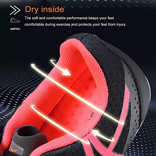 X/L Zapatos con Clavos de Pista Zapatillas de Atletismo de Atletismo para Mujer y Hombre Zapatillas de Atletismo para niños y niñas Zapatillas de Carreras con Clavos (Color : Orange, Size : 7.5 UK) X/L Zapatos con Clavos de Pista Zapatillas de Atletismo de Atletismo para Mujer y Hombre Zapatillas de Atletismo para niños y niñas Zapatillas de Carreras con Clavos (Color : Orange, Size : 7.5 UK)