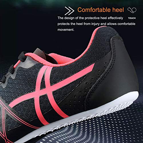 X/L Zapatos con Clavos de Pista Zapatillas de Atletismo de Atletismo para Mujer y Hombre Zapatillas de Atletismo para niños y niñas Zapatillas de Carreras con Clavos (Color : Orange, Size : 7.5 UK) X/L Zapatos con Clavos de Pista Zapatillas de Atletismo de Atletismo para Mujer y Hombre Zapatillas de Atletismo para niños y niñas Zapatillas de Carreras con Clavos (Color : Orange, Size : 7.5 UK)