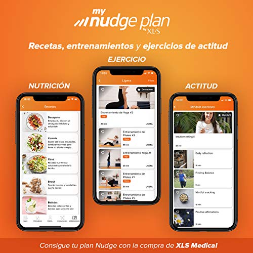 XLS Medical Forte 5 + Plan Nudge & Servicio Nutricionista Gratis | Origen Natural 100% Vegano | 180 Cápsulas, 1 mes | Captagrasas | Pierde hasta 5 veces más peso que solo haciendo dieta | Perder Peso XLS Medical Forte 5 + Plan Nudge & Servicio Nutricionista Gratis | Origen Natural 100% Vegano | 180 Cápsulas, 1 mes | Captagrasas | Pierde hasta 5 veces más peso que solo haciendo dieta | Perder Peso