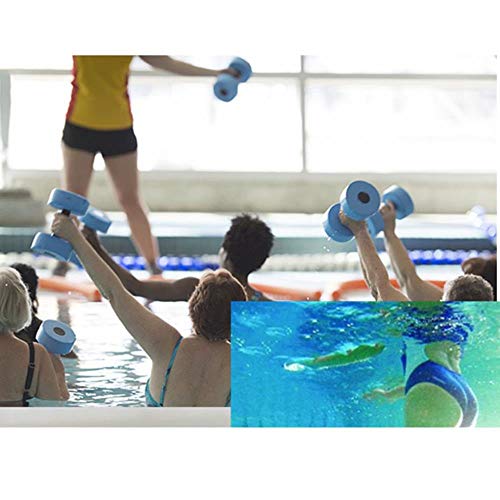 xmwm Aqua Pesas, 1 Algunos aeróbicos en el Agua con Pesas de balancín EVA Aquafit Ejercicio Accesorios de Piscina autoportante de Yoga,China