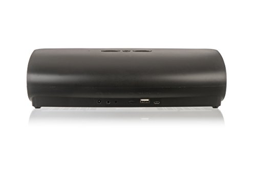 Xoro HMT 200 Radio por Internet (10,16 cm (4 Pulgadas) Pantalla Multi Touch, 2 x 8 W, Reproductor Multimedia, WiFi, Bluetooth, Spotify, deezer) Negro