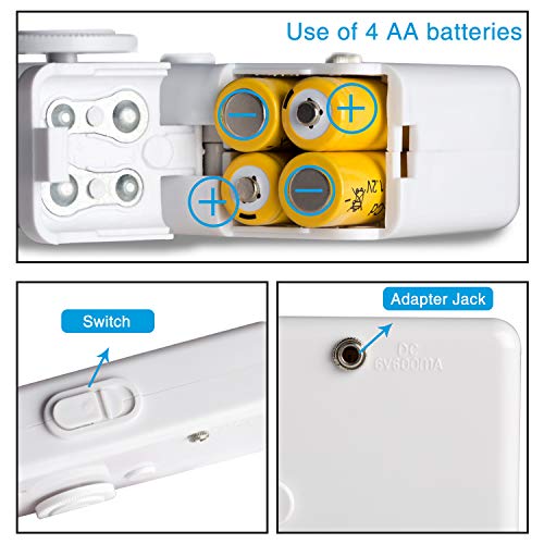 Xpassion Mini Maquina de Coser Portátil de Mano,Herramienta de Puntada Rápida para Tela,Aguja y Enhebrador Uso de Viaje y Casa,Ropa o Tela de Niños con 19 Accesorios, Blanca Xpassion Mini Maquina de Coser Portátil de Mano,Herramienta de Puntada Rápida para Tela,Aguja y Enhebrador Uso de Viaje y Casa,Ropa o Tela de Niños con 19 Accesorios, Blanca