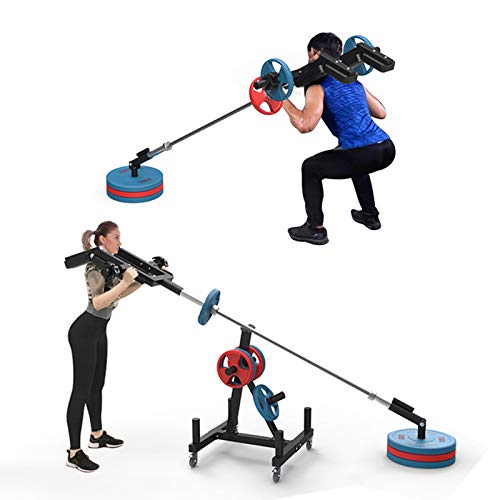 XQWZM Equipos De Gimnasio Plataforma T Bar Row,Adjunto De Barbell Landmine Levantamiento De Pesas,Entrenamiento De Peso,Culturismo para 50mm (2in) Bares Olímpicos-Actualizar 110 * 80(cm)