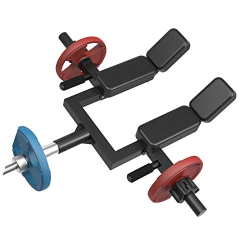 XQWZM Equipos De Gimnasio Plataforma T Bar Row,Adjunto De Barbell Landmine Levantamiento De Pesas,Entrenamiento De Peso,Culturismo para 50mm (2in) Bares Olímpicos-Actualizar 110 * 80(cm)