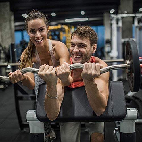 XRZS 47''/59'' Estándar Barra Curl Z con 2 Collares Spinlock,Antideslizante Barra de Musculacion para Entrenamiento Fitness, Biceps y Triceps4ft(1.2M) Ø 50mm XRZS 47''/59'' Estándar Barra Curl Z con 2 Collares Spinlock,Antideslizante Barra de Musculacion para Entrenamiento Fitness, Biceps y Triceps4ft(1.2M) Ø 50mm