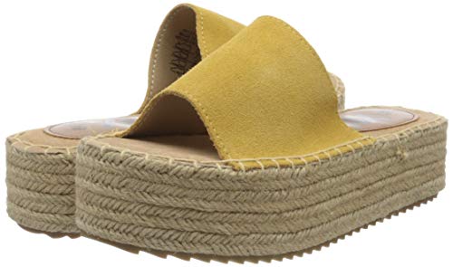 XTI 49133.0, Sandalias con Plataforma para Mujer, Amarillo (Panama Panama), 39 EU XTI 49133.0, Sandalias con Plataforma para Mujer, Amarillo (Panama Panama), 39 EU