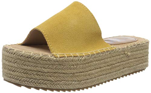 XTI 49133.0, Sandalias con Plataforma para Mujer, Amarillo (Panama Panama), 39 EU XTI 49133.0, Sandalias con Plataforma para Mujer, Amarillo (Panama Panama), 39 EU