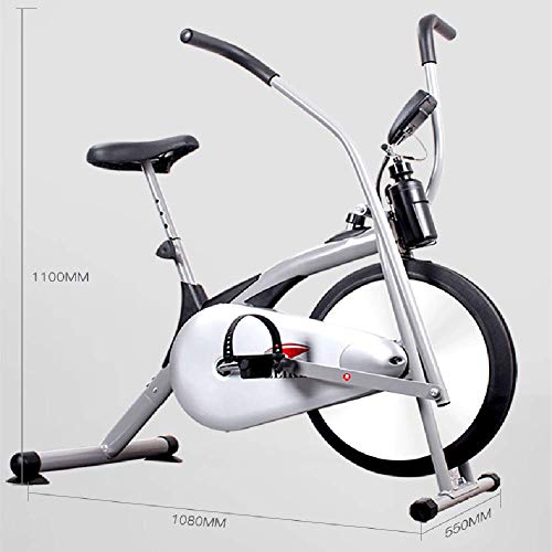 Xue La Bicicleta estática reclinada Vuelta Bici de Cubierta Equipo de Entrenamiento Bicicleta estacionaria con Pulse W/Pantalla LCD y pie Ajustable para la Oficina en casa