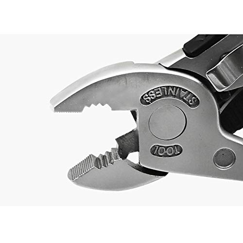 XUPHINX plegable multiuso alicates, llave inglesa destornillador abrebotellas, herramienta de la supervivencia al aire libre para acampar XUPHINX plegable multiuso alicates, llave inglesa destornillador abrebotellas, herramienta de la supervivencia al aire libre para acampar