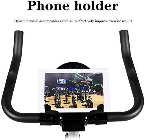 XUSHEN-HU Bicicleta estacionaria de transmisión del cinturón Cubierta Ciclo de la Bici del Volante y Sensor/Monitor LCD/for iPad Monte la Bicicleta estática W/Manillar Ajustable for el hogar Car XUSHEN-HU Bicicleta estacionaria de transmisión del cinturón Cubierta Ciclo de la Bici del Volante y Sensor/Monitor LCD/for iPad Monte la Bicicleta estática W/Manillar Ajustable for el hogar Car