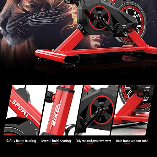 XYIANG Bicicleta de Spinning, Quema de Grasa eficaz, múltiples métodos de conducción, Estructura Estable, Pantalla LED de tecnología innovadora,Negro XYIANG Bicicleta de Spinning, Quema de Grasa eficaz, múltiples métodos de conducción, Estructura Estable, Pantalla LED de tecnología innovadora,Negro