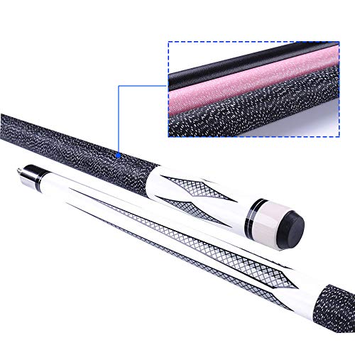 XZYY Palos De Billar-Tacos De Billar Profesional 147cm/58“ Consejo De Arce Cue,18-20 Oz,con Junta De Acero,Transmisión Estable,1/2 Americano Hardwood Split Pool Cue Pole (Rosa) XZYY Palos De Billar-Tacos De Billar Profesional 147cm/58“ Consejo De Arce Cue,18-20 Oz,con Junta De Acero,Transmisión Estable,1/2 Americano Hardwood Split Pool Cue Pole (Rosa)