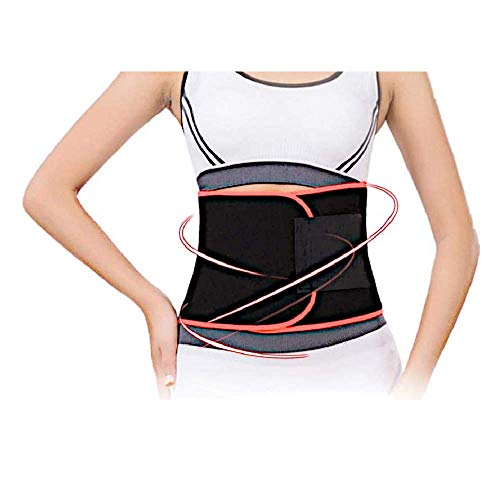 Y-Nut Hombre/Mujer Cintura Entrenador, Fajas Reductoras Adelgazantes Faja Reductora Cinturón Lumbar para Deporte Fitness de Neopreno Ajustable Reductor Abdominal Sudoración Adelgazar Cintura/Espalda