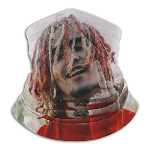 YAGEAD Rap LIL Pump Hombres Mujeres Práctica Mascarilla Moda Cuello Protección a prueba de viento Calentador de polvo Durable-CL