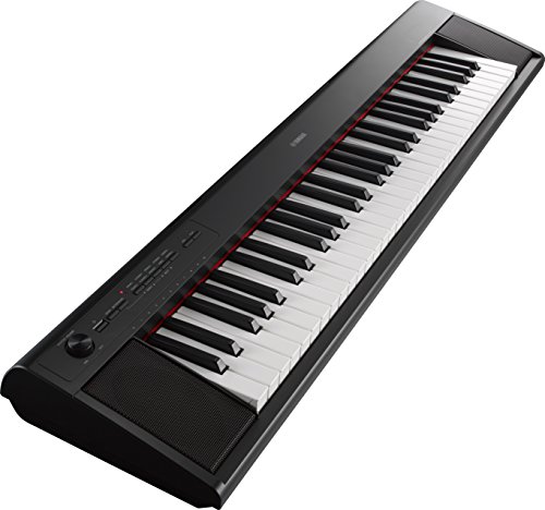 Yamaha NP-12 Piaggero - Teclado digital portátil sencillo y elegante con 61 teclas, para aficionados y principiantes, color negro Yamaha NP-12 Piaggero - Teclado digital portátil sencillo y elegante con 61 teclas, para aficionados y principiantes, color negro
