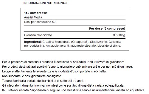 Yamamoto Nutrition Creatine Pro Creapure Quality - 150 Tabletas