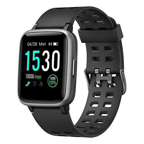 YAMAY Smartwatch, Impermeable Reloj Inteligente con Cronómetro, Pulsera Actividad Inteligente para Deporte, Reloj de Fitness con Podómetro Smartwatch Mujer Hombre para Xiaomi HuaweiI Teléfono