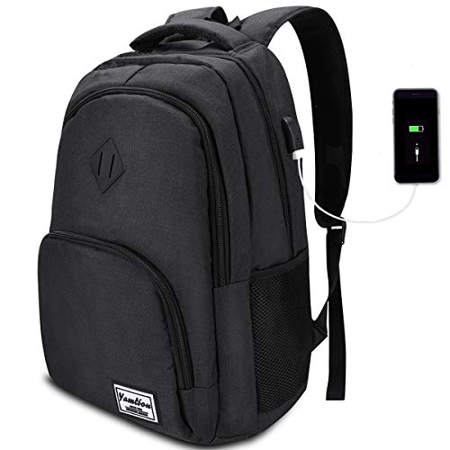YAMTION Mochila Hombre para Portátil Mochilas Escolares Juveniles con Puerto USB Resistente al Agua Oxford-35L YAMTION Mochila Hombre para Portátil Mochilas Escolares Juveniles con Puerto USB Resistente al Agua Oxford-35L