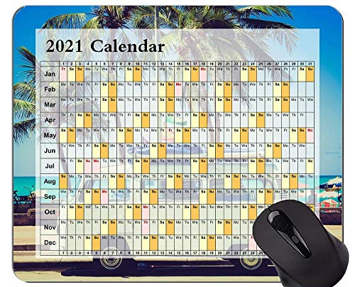 Yanteng Alfombrilla de ratón para Juegos con Calendario 2021, campista Verde en Alfombrillas para ratón de Paseo Yanteng Alfombrilla de ratón para Juegos con Calendario 2021, campista Verde en Alfombrillas para ratón de Paseo