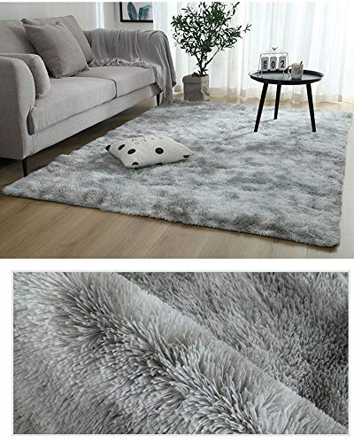 YAOTT Alfombras Modernas Minimalistas Suaves y esponjosas para el Dormitorio, Antideslizantes Alfombra Shaggy de la Sala de Estar súper Blandas Alfombra Peluda mullida Gris Claro 100 * 120cm YAOTT Alfombras Modernas Minimalistas Suaves y esponjosas para el Dormitorio, Antideslizantes Alfombra Shaggy de la Sala de Estar súper Blandas Alfombra Peluda mullida Gris Claro 100 * 120cm