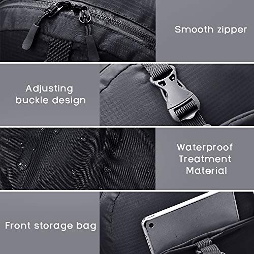 YARD Mochila Plegable Ligera 20L, Mochila de Senderismo, Impermeable para Hombre Mujer, para Viajes/Acampada/al Aire Libre YARD Mochila Plegable Ligera 20L, Mochila de Senderismo, Impermeable para Hombre Mujer, para Viajes/Acampada/al Aire Libre