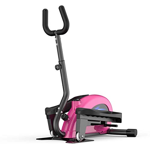 YASE-king Cubierta Máquina de pérdida de peso adulto casa rodante paso a paso Mini basculador de la carrera en cinta Pequeño aparatos de gimnasia Aparato de gimnasia (color: rosa, Tamaño: los 58cm * 2