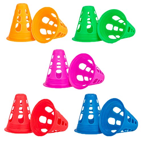 YAVO-EU Conos Patinaje 50 PCS Cono de Marcador Conos de Slalom Patinaje Entrenamiento del Sombrero Gorra de Futbol Entrenamiento Deportivo YAVO-EU Conos Patinaje 50 PCS Cono de Marcador Conos de Slalom Patinaje Entrenamiento del Sombrero Gorra de Futbol Entrenamiento Deportivo