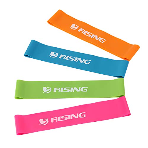 YChoice365 Bandas de resistencia,bandas de ejercicio de resistencia para la piel con 4 niveles de resistencia diferentes,bandas de entrenamiento para las piernas y bandas de ejercicio para los glúteos