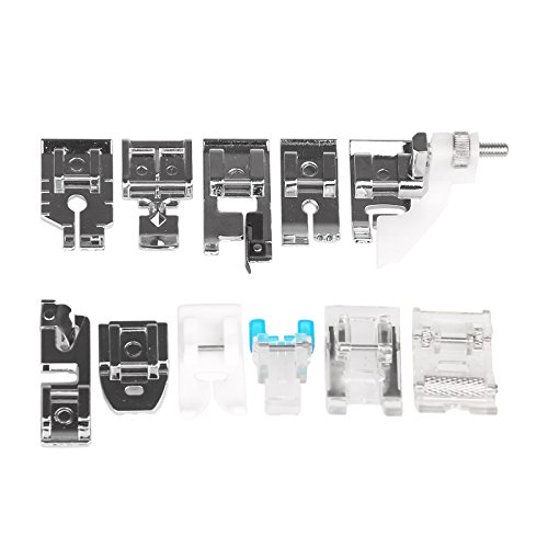 YChoice365 - Pies prensatelas multifunción para máquina de coser y prensatelas, accesorios para máquina de coser Brother Singer YChoice365 - Pies prensatelas multifunción para máquina de coser y prensatelas, accesorios para máquina de coser Brother Singer