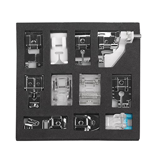 YChoice365 - Pies prensatelas multifunción para máquina de coser y prensatelas, accesorios para máquina de coser Brother Singer YChoice365 - Pies prensatelas multifunción para máquina de coser y prensatelas, accesorios para máquina de coser Brother Singer
