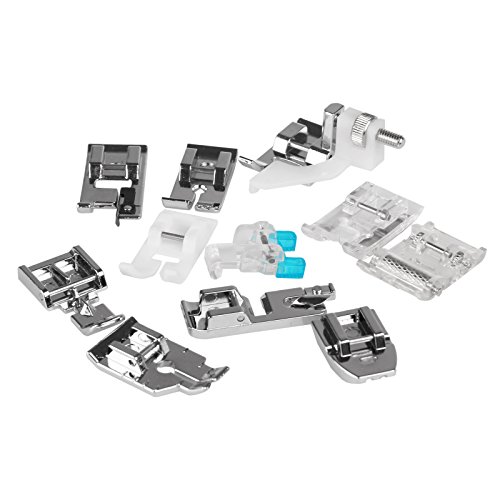 YChoice365 - Pies prensatelas multifunción para máquina de coser y prensatelas, accesorios para máquina de coser Brother Singer YChoice365 - Pies prensatelas multifunción para máquina de coser y prensatelas, accesorios para máquina de coser Brother Singer