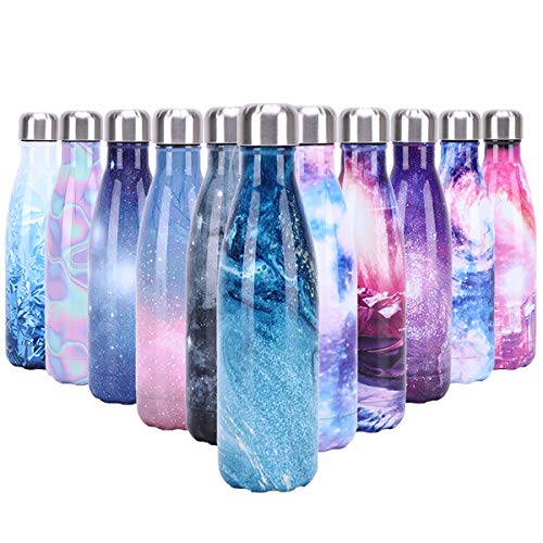 YCLIFE Botella Agua de Acero Inoxidable 500ml, Nuevo Diseño Sin BPA, Aislamiento de Vacío de Doble Pared Durante 24 Horas Frío y 12 Cálido, Deporte, Exterior, Gimnasio (Nube Arcoiris) YCLIFE Botella Agua de Acero Inoxidable 500ml, Nuevo Diseño Sin BPA, Aislamiento de Vacío de Doble Pared Durante 24 Horas Frío y 12 Cálido, Deporte, Exterior, Gimnasio (Nube Arcoiris)
