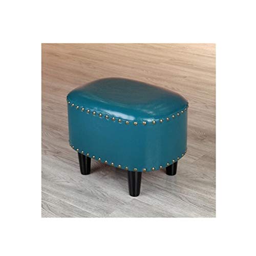 YCSD Escabel Elíptico Cuero De Cera De Aceite Remache De La Vendimia Banco De Zapatos American Furniture, 200 Kg Teniendo (Color : 02) YCSD Escabel Elíptico Cuero De Cera De Aceite Remache De La Vendimia Banco De Zapatos American Furniture, 200 Kg Teniendo (Color : 02)