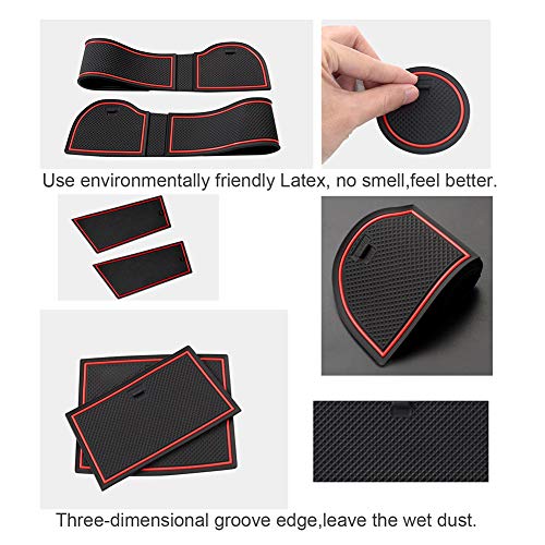 YEE PIN Alfombrillas Antideslizantes Seat Ibiza Arona 2017-2019 Accesorios, Alfombras de Goma para Consola Central Portavasos Coche Interior YEE PIN Alfombrillas Antideslizantes Seat Ibiza Arona 2017-2019 Accesorios, Alfombras de Goma para Consola Central Portavasos Coche Interior