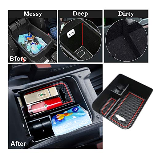 YEE PIN Bandeja de Guantera SEAT Ibiza Typ 6F / SEAT Arona SUV 2017-2019 para Apoyabrazos Caja de Consola Central, Bandeja Reposabrazos Almacenar Artículos Pequeños Interior Accesorios YEE PIN Bandeja de Guantera SEAT Ibiza Typ 6F / SEAT Arona SUV 2017-2019 para Apoyabrazos Caja de Consola Central, Bandeja Reposabrazos Almacenar Artículos Pequeños Interior Accesorios