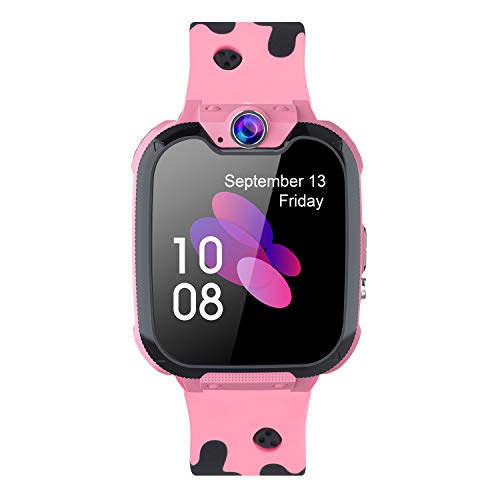 YENISEY Relojes para Niños - Música Smartwatch para Niños Niña Game Watch (Tarjeta SD de 1GB incluida Pantalla táctil Relojes Inteligentes con Llamada Juego Cámara Música (Rosa) YENISEY Relojes para Niños - Música Smartwatch para Niños Niña Game Watch (Tarjeta SD de 1GB incluida Pantalla táctil Relojes Inteligentes con Llamada Juego Cámara Música (Rosa)