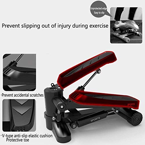 YF-SURINA Equipo de deportes de interior Stepper, Fitness Pedal Fitness Home Home Mini Hydraulic Stepper, Equipo de fitness, Old Stepper multifunción, Ejercicio aeróbico para adelgazar, Pierna Toner