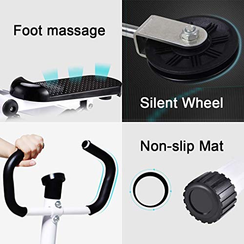 YF-SURINA Equipo de deportes de interior Stepper, Fitness Pedal Fitness Home Step Machine con manijas Twister Stepper ajustable con manillar, Healthy and Fitness Mini Stepper Equipo de ejercicio para YF-SURINA Equipo de deportes de interior Stepper, Fitness Pedal Fitness Home Step Machine con manijas Twister Stepper ajustable con manillar, Healthy and Fitness Mini Stepper Equipo de ejercicio para