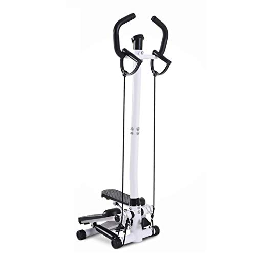 YF-SURINA Equipo de deportes de interior Stepper, Fitness Pedal Fitness Home Step Machine con manijas Twister Stepper ajustable con manillar, Healthy and Fitness Mini Stepper Equipo de ejercicio para