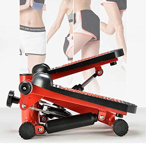 YF-SURINA Equipo de deportes de interior Stepper, Fitness Pedal Fitness Home Stepper, Máquina de adelgazamiento de peso doméstico Máquina de escalar el pie en el lugar Máquina de piernas flacas peque